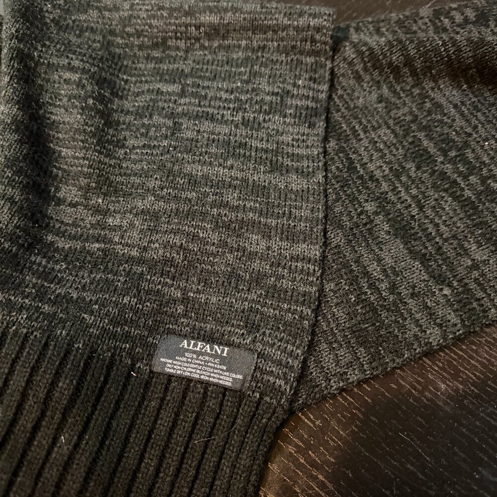 Alfani Men's Space-dyed Knit scarf, Made from 100% acrylic.